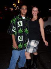 Me & Hashim 420 show '07