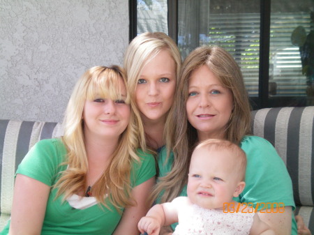 my wife 2 daughters and grandbaby