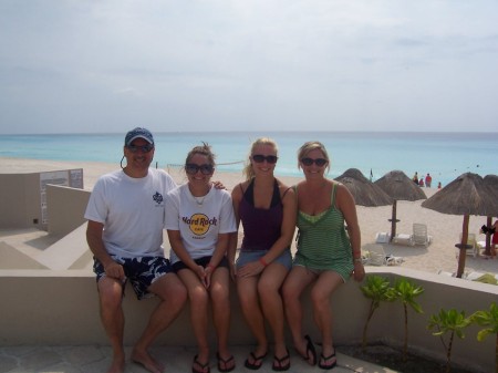 My family in Cancun