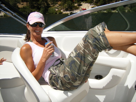 me on our boat 2007