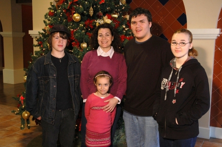 Lisa And Kids Christmas 2007