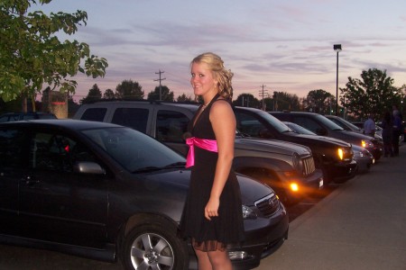 My beautiful daughter Laikyn, Homecoming 2007