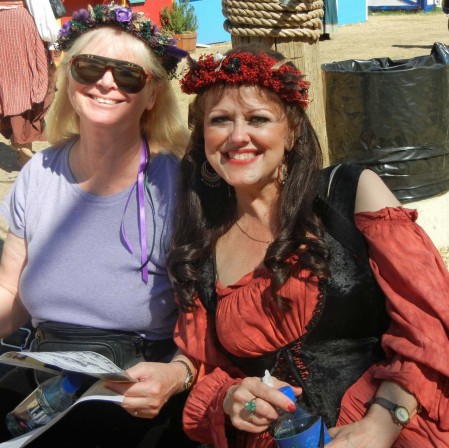 Donna & Me at the Casa De Fruita Renaissance Faire!