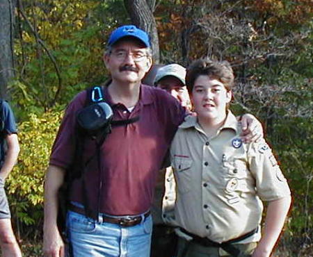 Dave and Dad c.2005