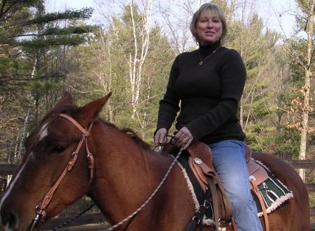 On my horse, Jr - the best B-day gift ever! 2007