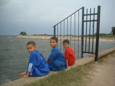 At the lake  July 2005
