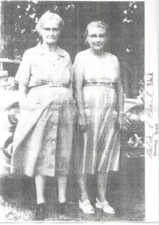 My grandmother Pearl and great grandmother
