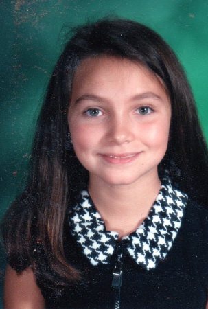 Alicia's fourth grade photo