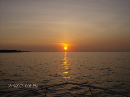 Sunset on Tampa Bay