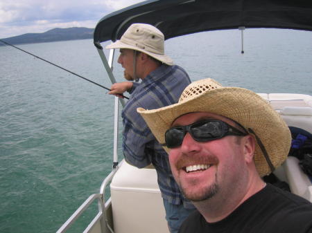 fishin' with Gainer at Eagle Lake