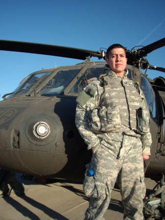 My son Neto (Ernie) in Afghanistan