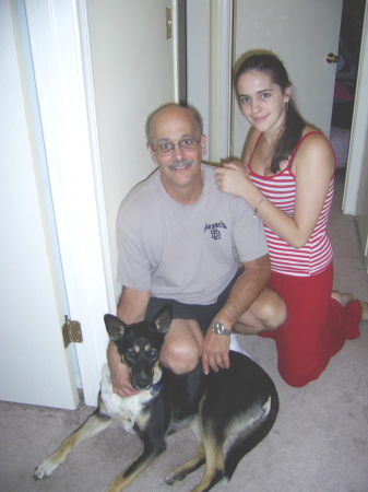 Me, my daughter, Elizabeth, and Kali...2007