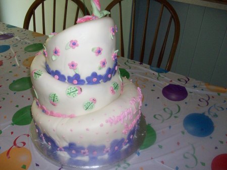 topsy turvy cake