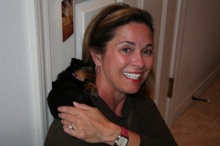 DAWN AND PUPPY