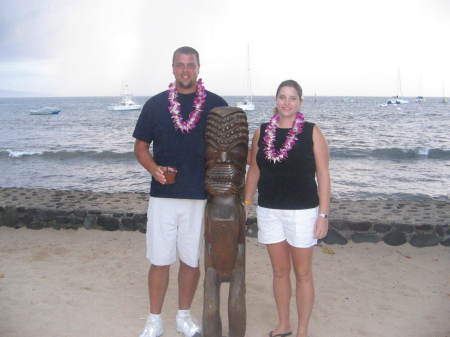 Tracie and I in Maui