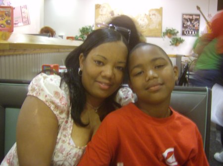 Valerie and son Trey