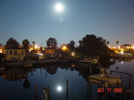 Moon on the water