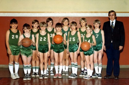 Fort Peck Grade School B-Squad basketball team