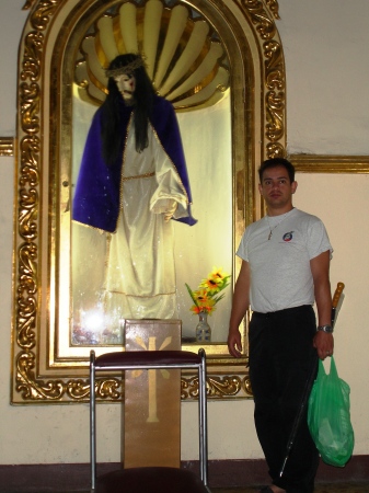 Me in a Mexico City Church