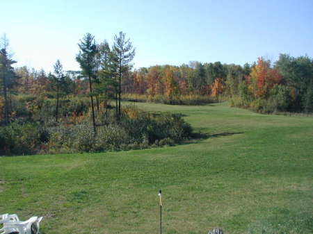 my back yard in wisconsin