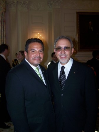 Luis & Emilio Estefan at the White House