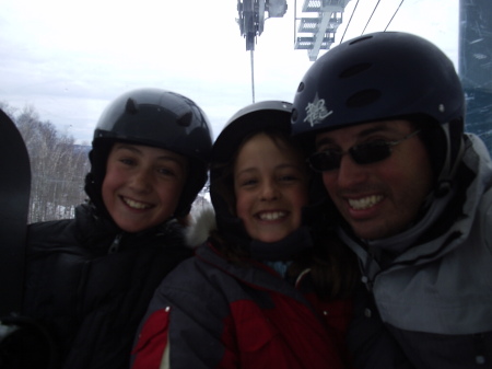 Mes kids et moi a Tremblant...