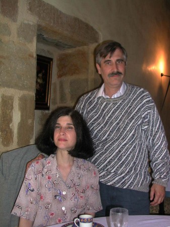 Rick & Sue in the Chateau de Beduer