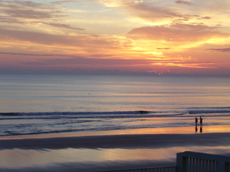 sunrise in Daytona Beach