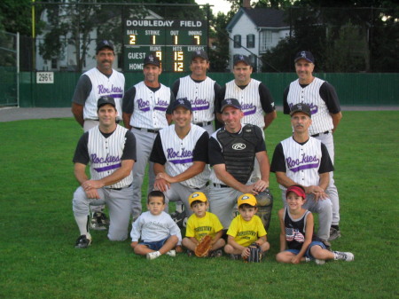 Playing Baseball on Doubleday Field at the Hall of Fame in Cooperstown