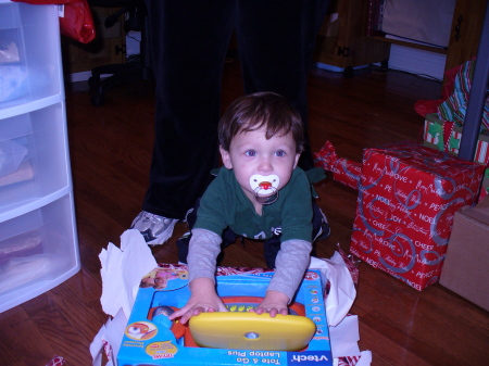kevin at christmas 2007