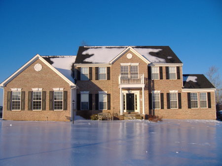 Our house, February 2007