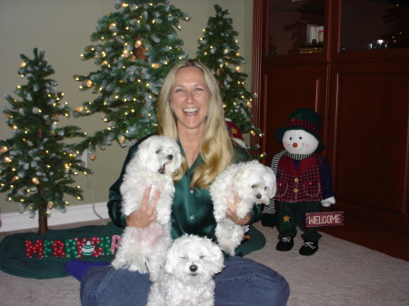 Trying to get photo for my Christmas card - Dec. 2007