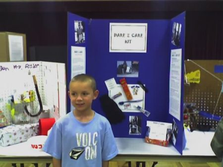 Zack at Invention Fair