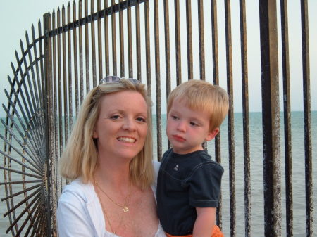 My wife Dena & Sean my youngest son in Key west