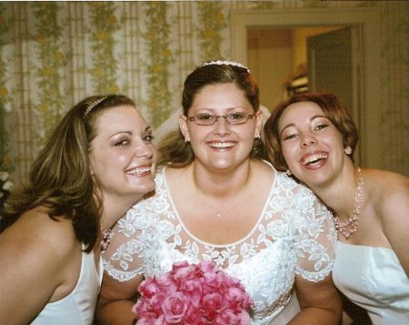 Me and My Best Friends on My Wedding Day!