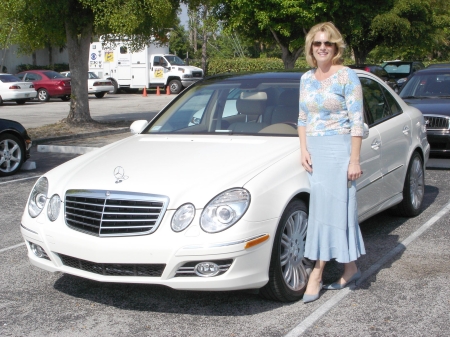 Danita and her Benz