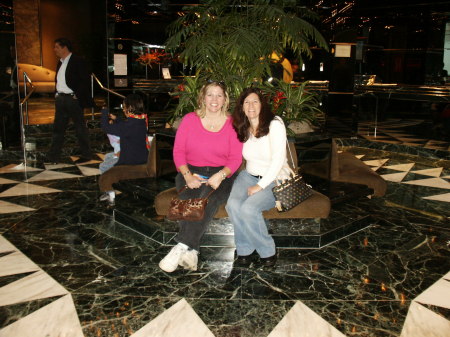 Diane and I in New York at Trump Towers