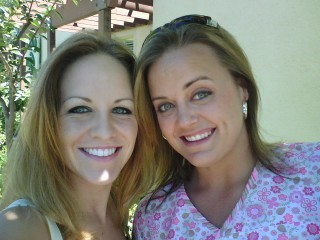 My Bestest Friend Kristen and I at our monthly olive garden date!