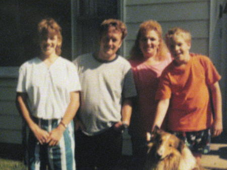 Pete, Diana kids Amy and Brian