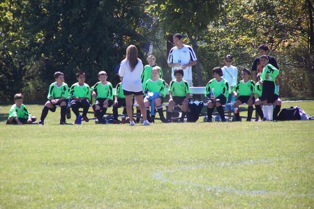 Me and the Fall soccer team