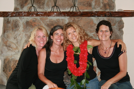 Great friends - Rhonda; Me; Nancy; Kristin