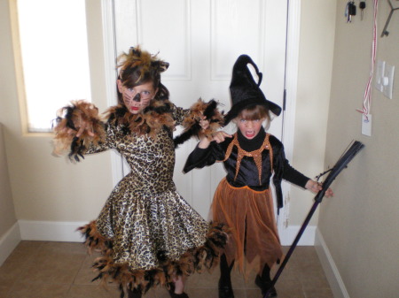 My little actresses - Halloween 2007