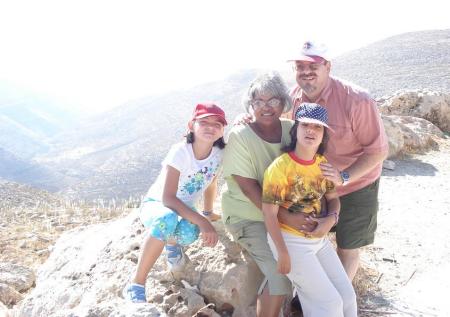Our Family on Mt. Tabor, Israel
