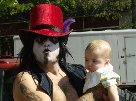 Vampire Butticus (Deny the Sun) & my grandson,Trentyn