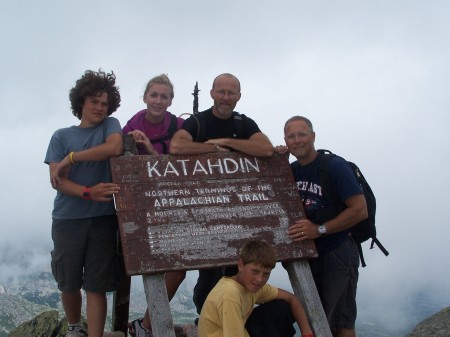 Summit of MT Katahdin