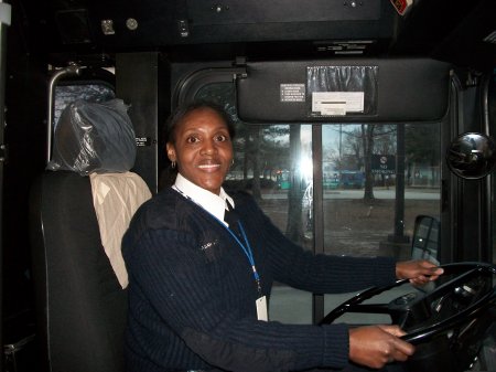 Bus Operator Bessie Garland