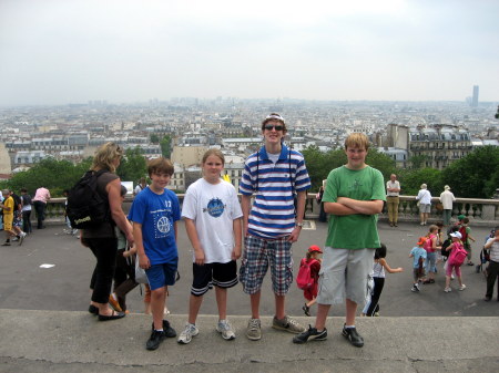 took the kids to Paris in the summer of 2007