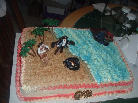 Pirates of the Carribean Cake