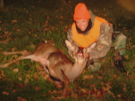 First Deer, Deer Hunting Season 2007.