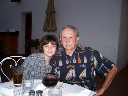 Grandson and I, 2007 Travis Edmondsons birthda